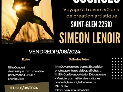 Welcome to “Le festival des sources” Saint-Glen France 8/9 8